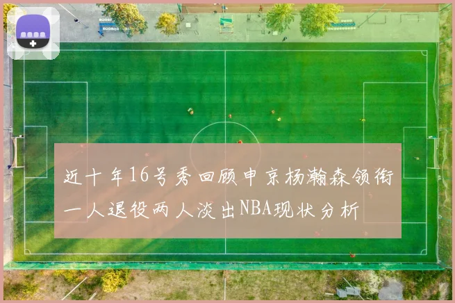 近十年16号秀回顾申京杨瀚森领衔一人退役两人淡出NBA现状分析
